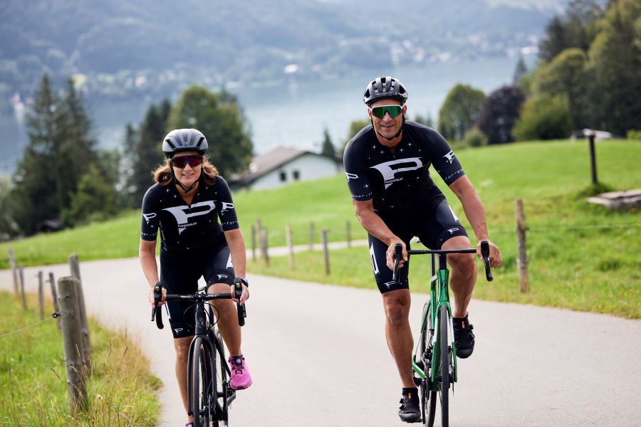 Rennradfahren am Tegernsee